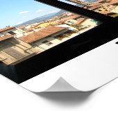 Stadtblick von Florenz Poster (Ecke)