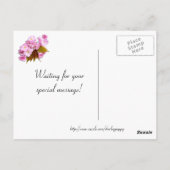 STADTBLOSSOM ~ Postkarte (Rückseite)