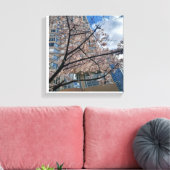 Stadtblüten Leinwanddruck (Insitu (Wohnzimmer))