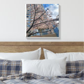 Stadtblüten Leinwanddruck (Insitu (Schlafzimmer))