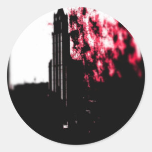 Stadtbrand Runder Aufkleber