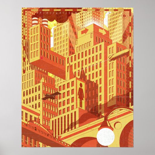 Stadtbrücke Poster (Vorne)