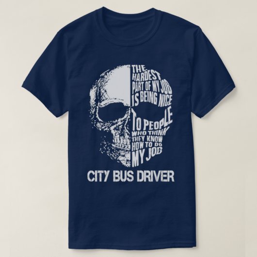 Stadtbusfahrer T-Shirt (Design vorne)