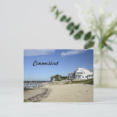 Städtchen in Connecticut Postkarte (Stehend Vorderseite)
