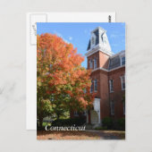 Städtchen in Connecticut Postkarte (Vorne/Hinten)