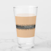 Städte der Außenbanken Glas (Rückseite)