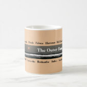 Städte der Außenbanken Kaffeetasse (Mittel)