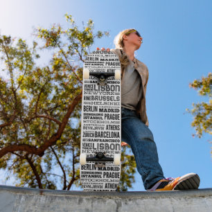 Städte der Welt Skateboard