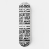 Städte der Welt Skateboard (Vorderseite)