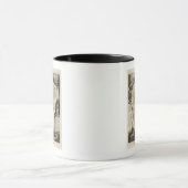 Städte - Farbe entlang der Grenzen Tasse (Zentrum)