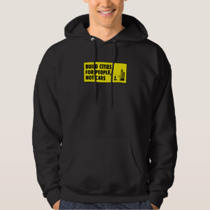 Städte für Menschen, nicht für Autos bauen  Stadtp Hoodie