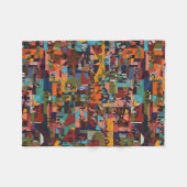 Städte in Äthiopien Fleecedecke (Vorderseite (Horizontal))