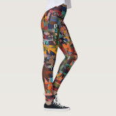 Städte in Äthiopien Leggings (Rechts)