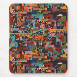 Städte in Äthiopien Mousepad