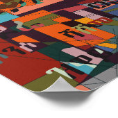 Städte in Äthiopien Poster (Ecke)