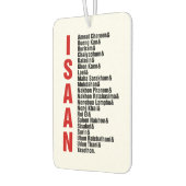 Städte in Isaan, Thailand Autolufterfrischer (Links)