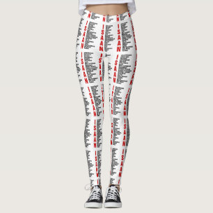 Städte in Isaan, Thailand Leggings