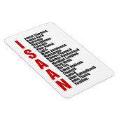 Städte in Isaan, Thailand Magnet (Rechte Seite)