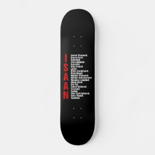 Städte in Isaan, Thailand Skateboard