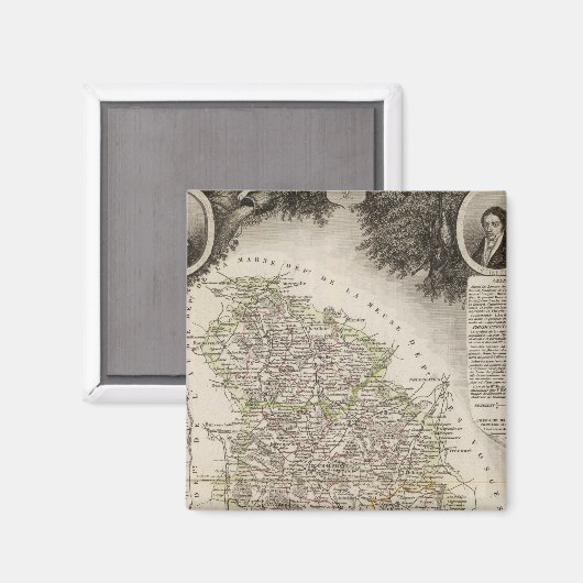 Städte Magnet (Vorderseite/Rückseite)