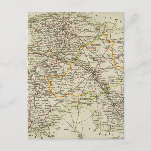 Städte Postkarte (Vorderseite)