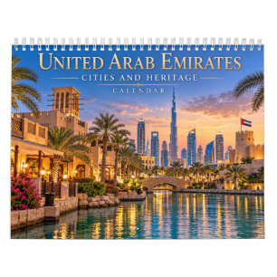 Städte und Erbe der Vereinigten Arabischen Emirate Kalender