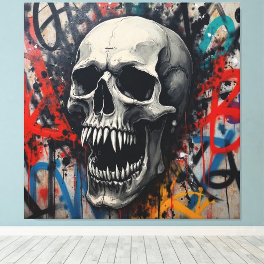 Städteanforderung Leinwanddruck (Insitu (Holzboden))