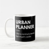 Städteplaner Funny Architecture Definition Kaffeetasse (Links)