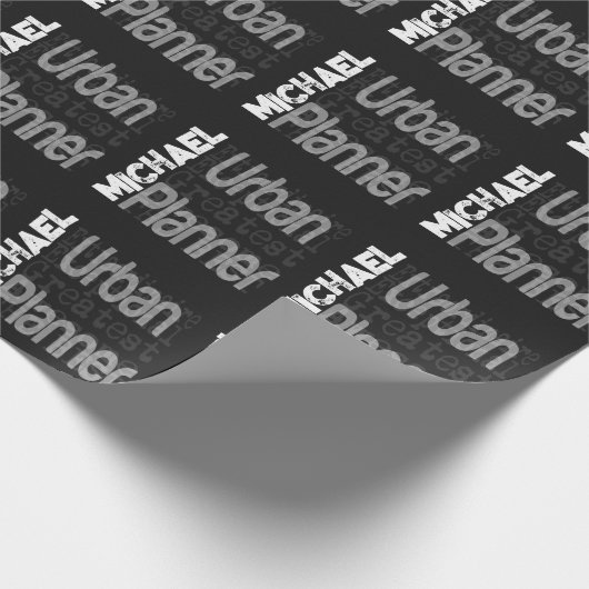 Städteplaner Sonderbeauftragter Geschenkpapier (Ecke)