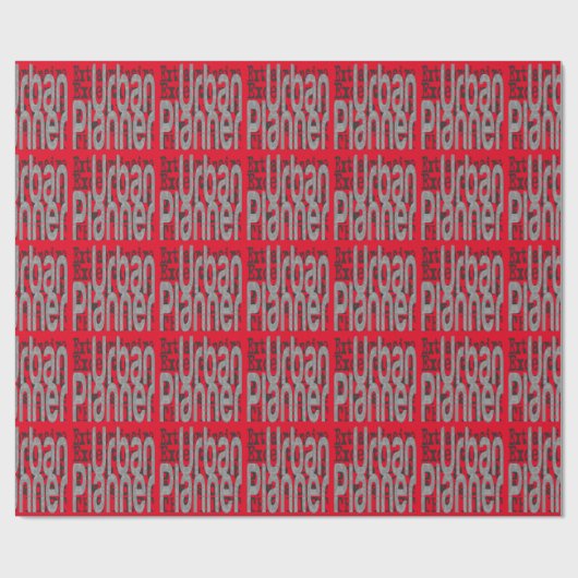 Städteplaner Sonderbeauftragter Geschenkpapier (Flach)