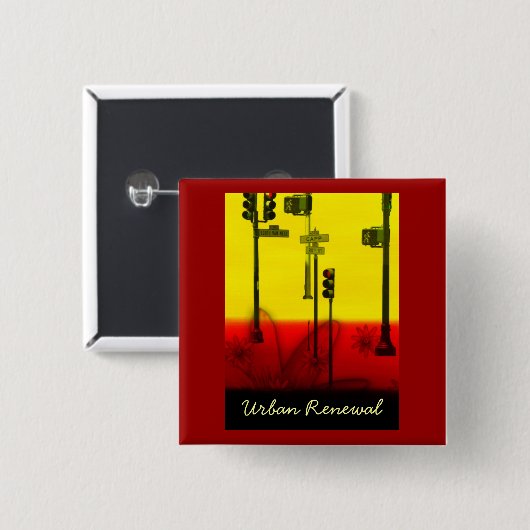 STADTERNEUERUNG BUTTON (Vorne & Hinten)