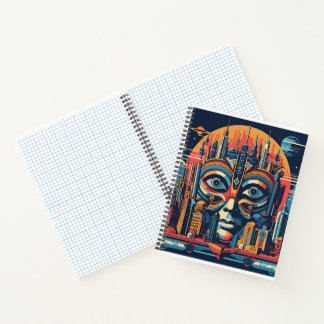 Städtewarnungen über Kaffee Notizblock