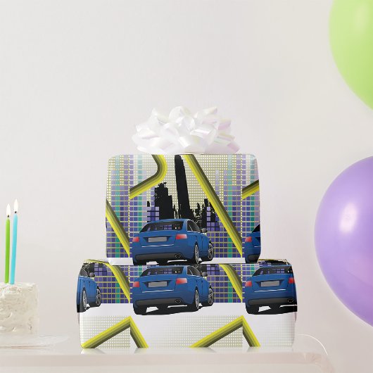 Städtezauberpapier Geschenkpapier