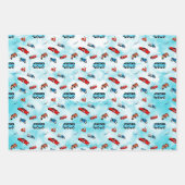 Stadtfahrzeuge Geschenkpapier Set (Vorderseite 3)