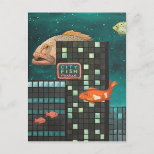 Stadtfisch Postkarte