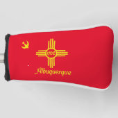 Stadtflagge Albuquerque Golf Headcover (Vorderseite)