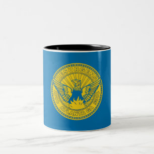 Stadtflagge Atlanta Zweifarbige Tasse