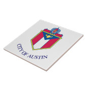 Stadtflagge Austin Fliese (Seite)