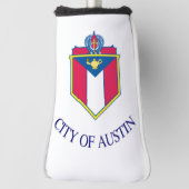 Stadtflagge Austin Golf Headcover (Rotieren 90)