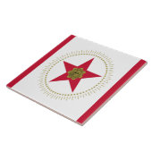Stadtflagge Birmingham (Alabama) Fliese (Seite)