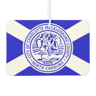 Stadtflagge Charlotte Autolufterfrischer