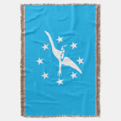 Stadtflagge Corpus Christi Decke (Vorderseite Vertikal)