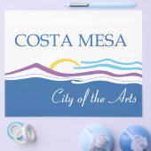 Stadtflagge Costa Mesa Flyer (Einzeln)
