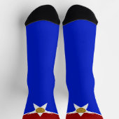 Stadtflagge Dallas (Texas) Socken (Oben)