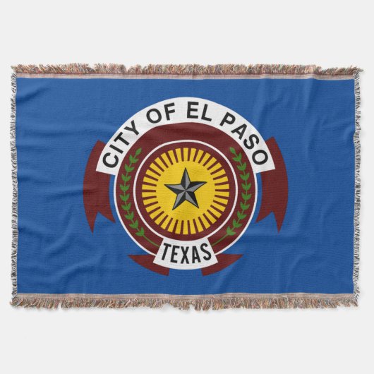 Stadtflagge El Paso Decke (Vorderseite)
