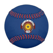 Stadtflagge El Paso (Texas) Baseball (Rückseite)