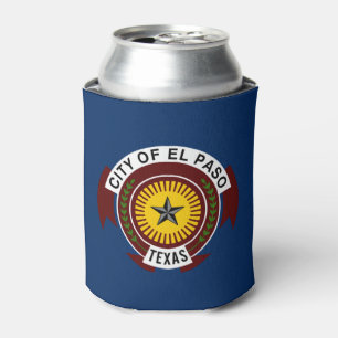 Stadtflagge El Paso (Texas) Dosenkühler