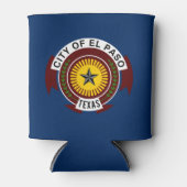 Stadtflagge El Paso (Texas) Dosenkühler (Vorderseite)