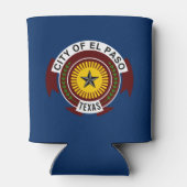 Stadtflagge El Paso (Texas) Dosenkühler (Rückseite)