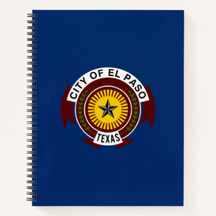 Stadtflagge El Paso (Texas) Notizblock